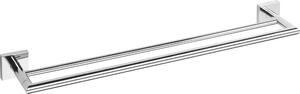 Sapho Sapho, X-SQUARE suport prosop dublu 650mm, crom, XQ404