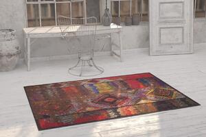 Covor de hol, Soul Chenille, 75x150 cm, Poliester , Multicolor
