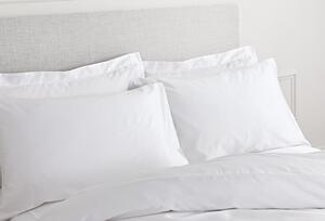 Lenjerie de pat din bumbac satinat Bianca Classic, 135 x 200 cm, alb