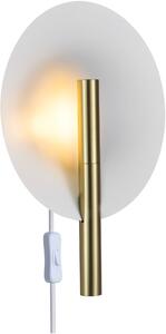 Nordlux Furiko lampă de perete 1x6 W alb-alamă 2320241035