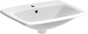 Geberit Selnova lavoar 55x45 cm dreptunghiular încastrat alb luciu 500.306.01.1