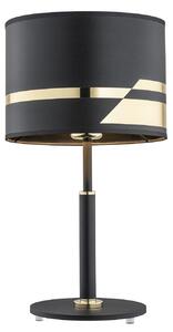 Veioza / Lampa de masa moderna design elegant METIS negru/alama