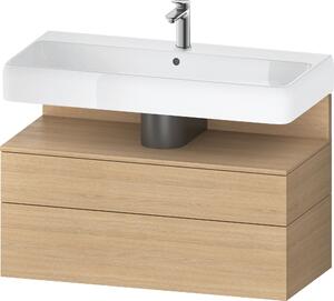 Duravit Qatego dulap 99x47x59 cm sub chiuveta pe perete stejar QA4395030300010