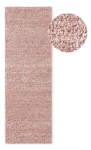 Covor tip traversă roz prăfuit țesut manual din material bouclé 80x200 cm Notting Hill Portobello – Ted Baker