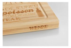 Tocător din lemn de bambus Wenko Steak Board, 39,5 x 28 cm