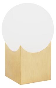 Lampa de masa minimalista AUSTIN auriu/alb