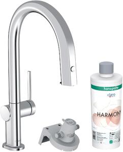 Hansgrohe Aqittura M91 baterie de bucatarie cu filtru pe picior crom 76800000
