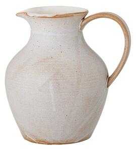 Carafă din gresie ceramică Bloomingville Lavra, 1,8 l, bej