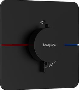 Hansgrohe ShowerSelect Comfort Q baterie de duș ascuns cu termostat negru 15588670