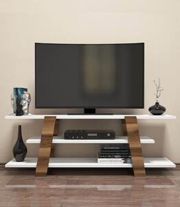 Comoda TV Variant, 120 x 336 x 42 cm, Nuc - Alb