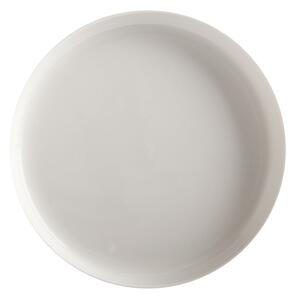 Farfurie din porțelan cu margine înălțată Maxwell & Williams Basic, ø 28 cm, alb