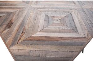 Masă din lemn de salcâm BePureHome Rhombic, 220 x 90 cm