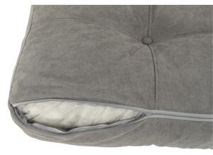 Canapea extensibilă, material textil gri, AURELIA