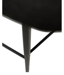 Scaun de bar DAN-FORM Denmark Hype, înălțime 91 cm, negru