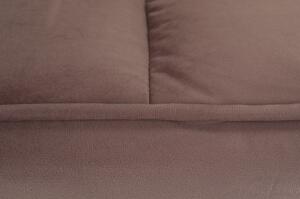 Canapea extensibilă, catifea roz / fag, KAPRERA