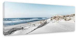 Tablou imprimat pe pânză Styler Beach, 150 x 60 cm