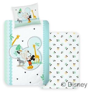 Lenjerie de pat Mickey Mouse (animale) pentru copii