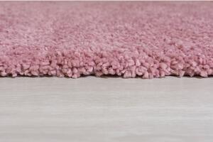 Covor Flair Rugs Sparks, ⌀ 133 cm, roz închis