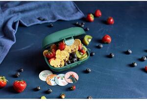 Cutie gustări pentru copii Monbento Gram Penguin, verde