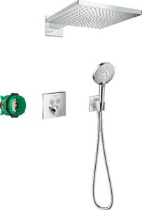 Hansgrohe Raindance set de duș ascuns cu termostat cu duș de ploaie crom 27952000