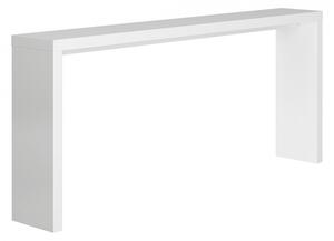 Măsuţă, masă tip consolă albă, 183x28x80 cm - TP281266