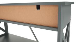 Măsuţă, masă tip consolă, gri, 86,6x30x80 cm - TP281286