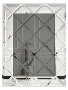 Oglinda Fazeta 1125 x 1500 Gri cu perimetru Argintiu
