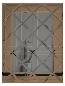 Oglinda Fazeta 1125 x 1500 Gri cu perimetru Bronze