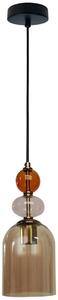 Light Prestige Tropea lampă suspendată 1x15 W chihlimbar LP-2004/1PMAM