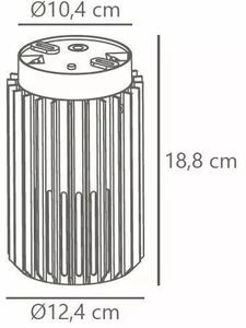 Nordlux Aludra plafoniera de exterior 1x15 W antracit 2118006250