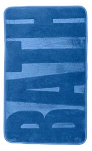 Covor baie cu spumă de memorie Wenko, 80 x 50 cm, albastru