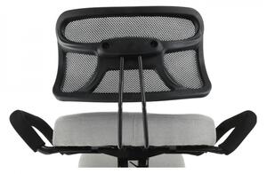 Scaun de îngenunchiere ergonomic, gri deschis și negru, 68x61x78-90 cm - TP254516
