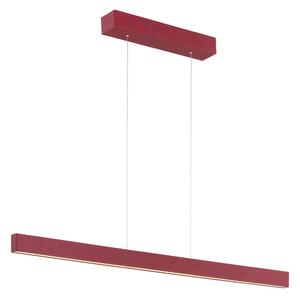 Lustra LED suspendata design modern Balans rosu