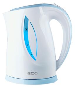 Cana electrica fierbator ECG RK 1758 bleu, 1,7 L, 2000 W, plastic de calitate BPA FREE