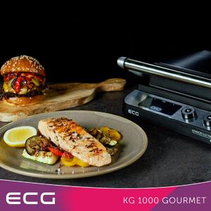 Contact grill ECG KG 1000 Gourmet, 1650–2000 W, 2 termostate independente