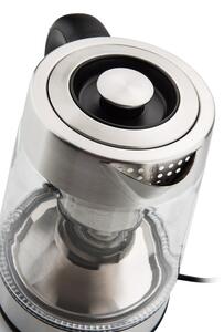 Fierbator electric cu infuzor pentru ceai ETA CRYSTELA ESSENCE 8153, 1.7 L, 2200W, otel inoxidabil si sticla