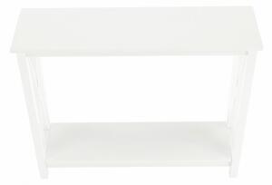 Măsuţă tip consolă, albă, 100x80x30 cm - TP251565