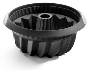 Formă din silicon pentru pandișpan Lékué, ⌀ 22 cm, negru