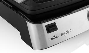 Grill electric ETA Party Chef 5155, 2000 W, 2 termostate independente, otel inoxidabil