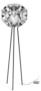 Lampadar cu trepied realizat manual Flora Silver
