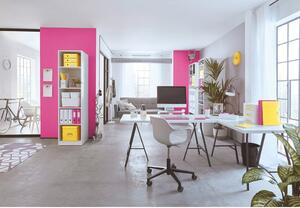 Cutie depozitare Leitz Office, lungime 26 cm, roz