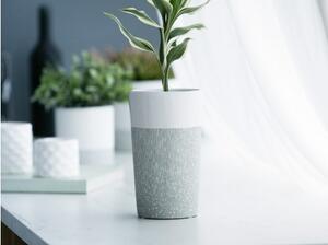 Vaza ceramica Kalenda culoare granit 15 cm inaltime