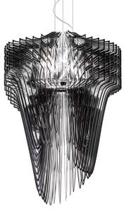 Lustra design Art Deco realizata manual Aria XL Black Fade