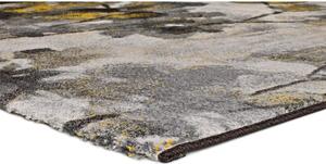 Covor Universal Bukit Mustard, 140 x 200 cm, galben - gri