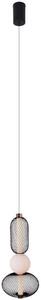 MaxLight Bora lampă suspendată 1x10 W negru-auriu P0591