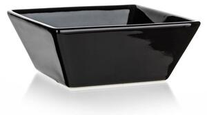 Bol Banquet MITO, 14 x 14 cm, negru