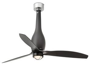 Lustra cu Ventilator si telecomanda ETERFAN M LED negru