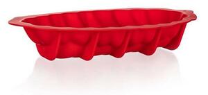 Formă de copt Banquet Culinaria din silicon roșu, 41 x 20 x 7 cm