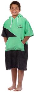 Poncho Teenager surf Double, verde, 60 x 90 cm