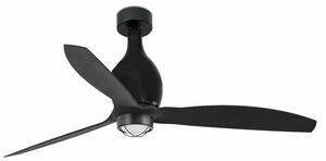 Lustra cu Ventilator si telecomanda MINI ETERFAN M LED negru mat